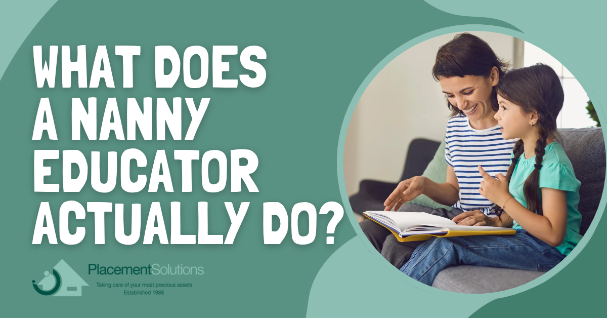 What Does a Nanny Educator Actually Do?